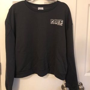 Dark Grey graphic sweatshirt